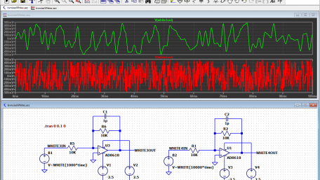 How to Perform Transient Analysis and Noise Source Simulation with LTspice