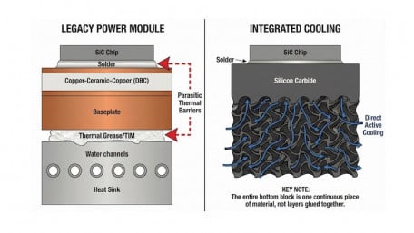 Breaking the Thermal Wall Using Monolithic Ceramic Cooling for Power Electronics