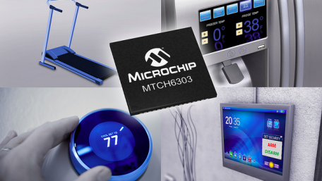 Microchip’s Screen Controller Allows Touchless Interfacing