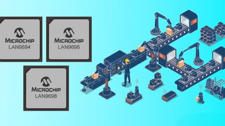 New Microchip Ethernet Switches Include TSN and Range of Port Bandwidths