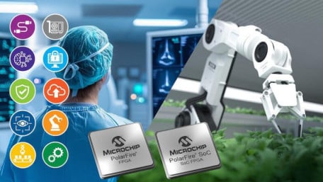 Microchip Unwraps PolarFire Solution Stacks for Imaging and Robotics