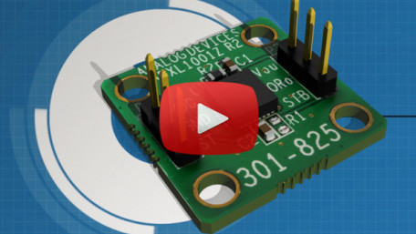 Analog Devices EVAL-ADXL1001Z/1002Z Evaluation Boards | New Product Brief