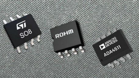 STMicro, ADI, and Rohm Release New Op Amps for Industrial Applications
