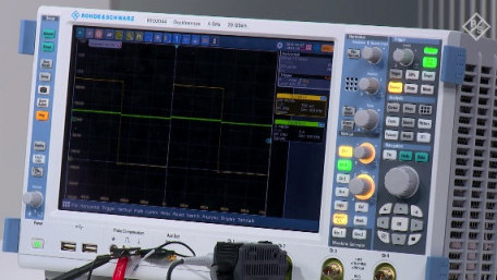 Measurement of Very Small Currents with an Oscilloscope