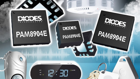 Diodes Incorporated Revamps Piezo Sound Driver to Drive Loads Up to 47nF 