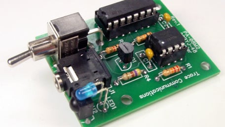 Controlling a Stepper Motor with an SIRC Transmitter and Receiver