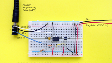 Use a PICAXE Microcontroller to Read and Display Temperature