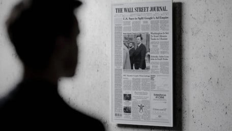 The Story of the (Very Expensive) E-Newspaper Display That Updates Daily