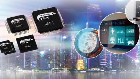 Renesas Packs Capacitive Touch, Segment LCD, and Security Into MCU