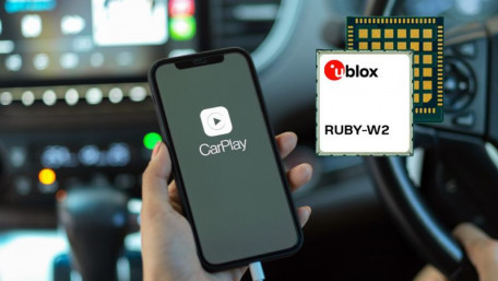 U-blox Debuts Wi-Fi 7 Module for Apple CarPlay and Android Auto
