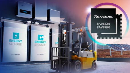 Renesas Introduces Battery Management ICs to Protect High-voltage BMS