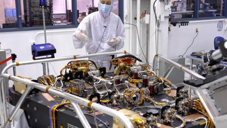 A Peek Inside the Electronics on the Nancy Grace Roman Space Telescope