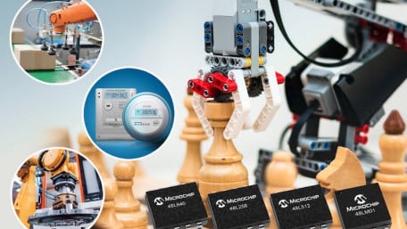 Microchip Addresses Power Loss, Data Loss Concerns With New SPI EERAM Memory Chips 