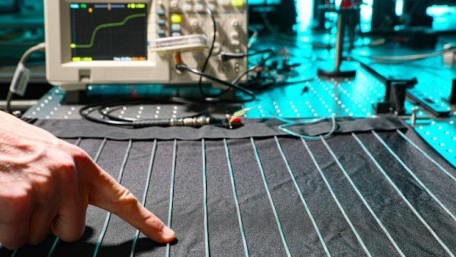 Powered by “Soft Transmission Lines,” a New E-Textile May Give Rise to Smart Hospital Bedsheets