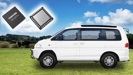 Toshiba Keys Into Motors With Gate Driver and Sine-Wave Drive Controller