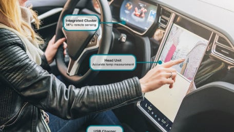Advances in Temperature Measurement for Automotive Infotainment Systems