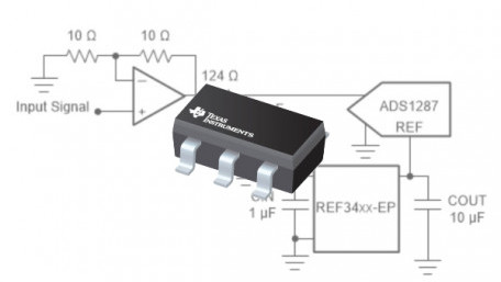 A New High-Precision Low-Power Voltage Reference from TI, the REF3425-EP