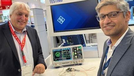 A Glimpse at a Morning in Electronica’s Test and Measurement Hall