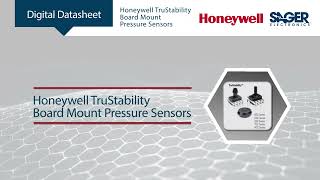 Sager Electronics Honeywell Trustability Board Mount Pressure Sensors | Digital Datasheet  