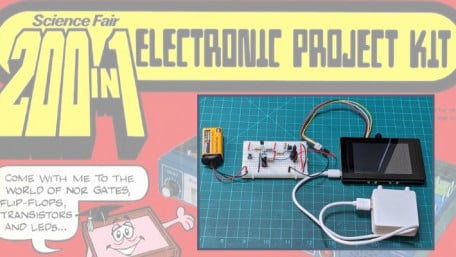 Building a One-Shot Multivibrator with an ESP32 Terminal Display:&nbsp; A Radio Shack Classics Circuit Remix