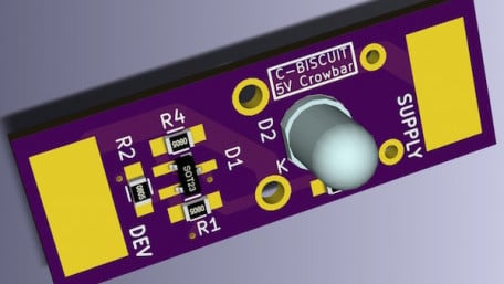 C-BISCUIT Power: Crowbar Protection Circuit for 5V Regulator