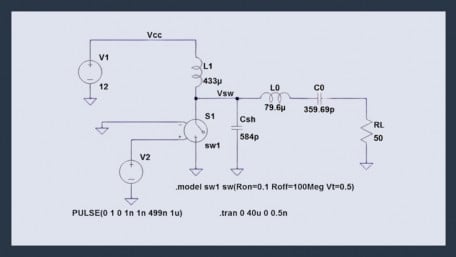Determining RF Choke Requirements for a Class E Power Amplifier