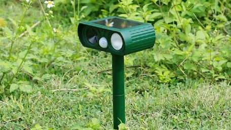 Teardown Tuesday: Solar Powered Ultrasonic Dog Repellent