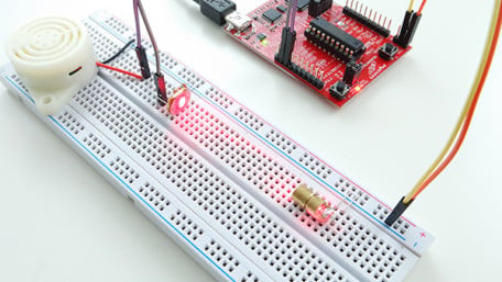 Use LaunchPad to Make a Laser Tripwire Alarm