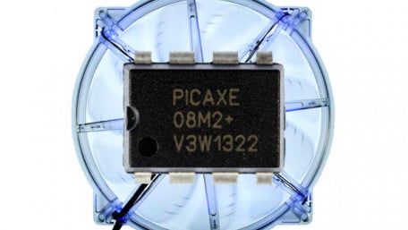 Build a Temperature and/or Humidity Controlled Fan with a Picaxe 08M2 Microcontroller