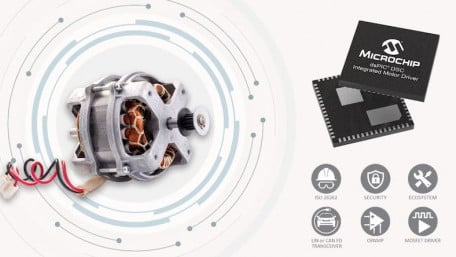 Microchip’s Portfolio of Integrated Motor Drivers Grows With New Family