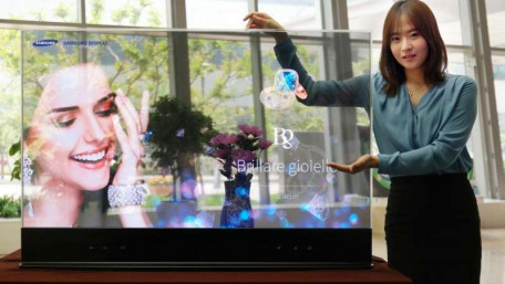 Real Life Gets Sci-Fi: Samsung’s New OLED Transparent Displays