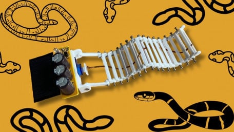 Constructing a Solar-Powered Snake Robot