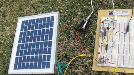 Build a Solar Battery Charger For Ni-MH Batteries