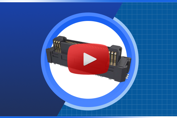Amphenol Aorora 0.5mm Power Pin Floating Board-to-Board Connectors