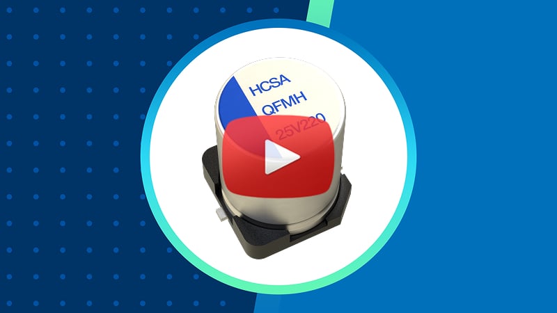 Eaton Electronics EHCSA Aluminum Organic Polymer Capacitors