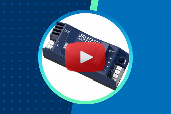 RECOM Power REFIN2U/CL Series Flat Panel 1AC Power Supply | New Product ...