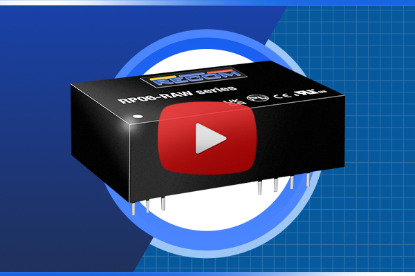 RECOM RPx-RAW Series DC-DC Converters | New Product Brief - New Products
