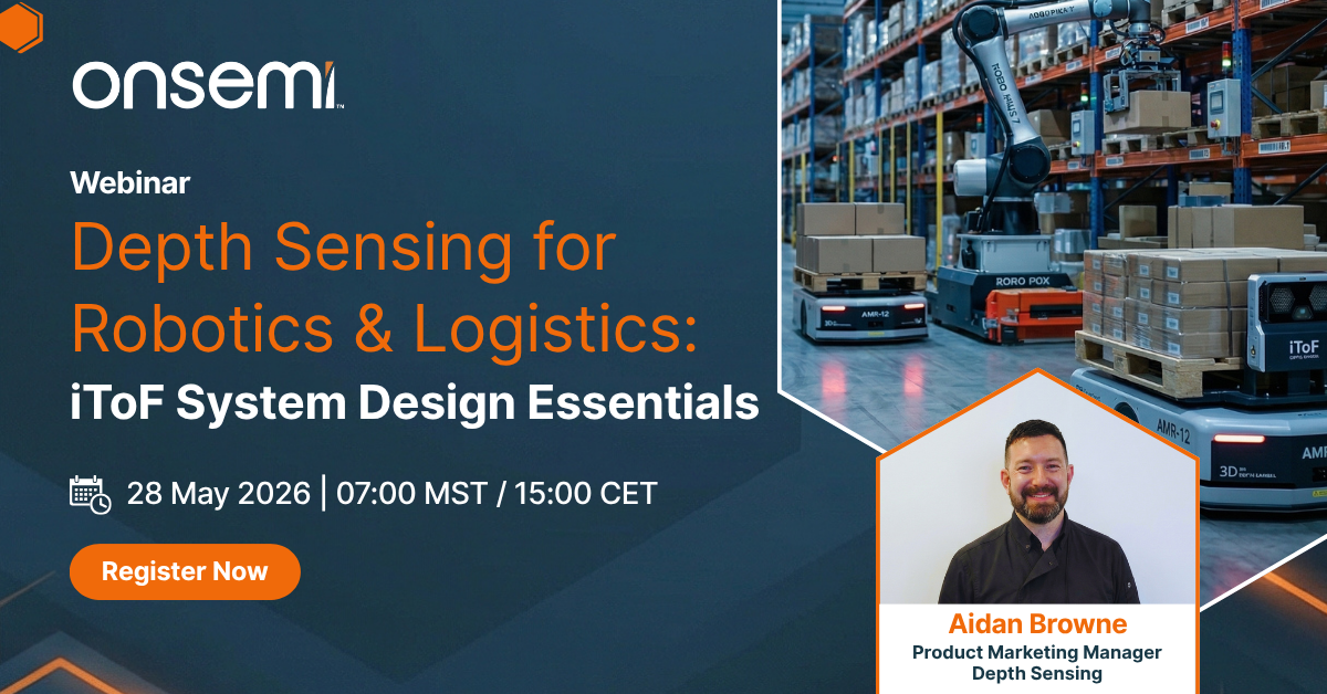 Depth Sensing for Robotics & Logistics: iToF System Design Essentials