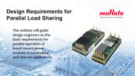Board Mounted Power Module, Parallel Operation Basic Design Requirements