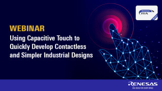 Using Capacitive Touch to Quickly Develop Contactless and Simpler Industrial Designs