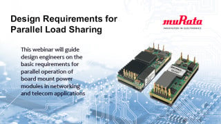 Board Mounted Power Module, Parallel Operation Basic Design Requirements