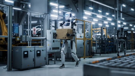 Humanoid Robotics: Deterministic Motion Control & Edge AI Systems