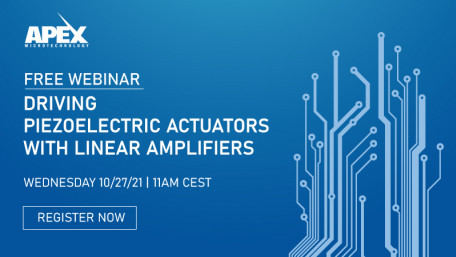 Driving Piezoelectric Actuators with Linear Amplifiers